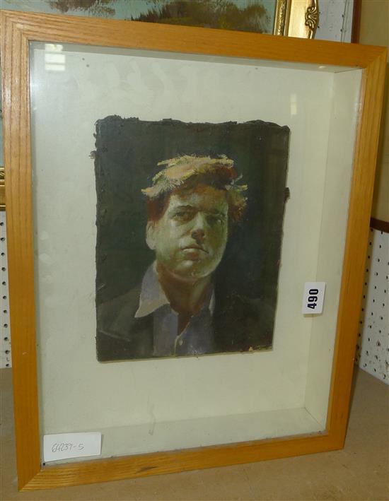 Julian Gordon Mitchell- oil portrait